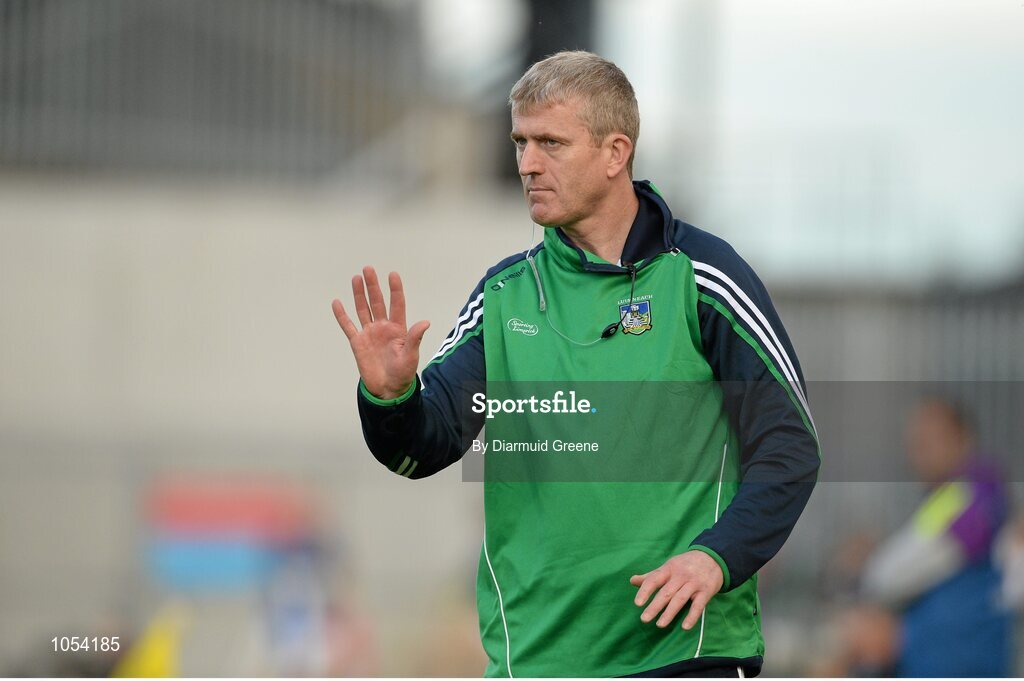 12 September 2015; Limerick manager John Kiely. Bord Gais Energy GAA Hurling All-Ireland U21 Championship Final, Limerick v Wexford, Semple Stadium, Thurles, Co. Tipperary. Picture credit: Diarmuid Greene / SPORTSFILE