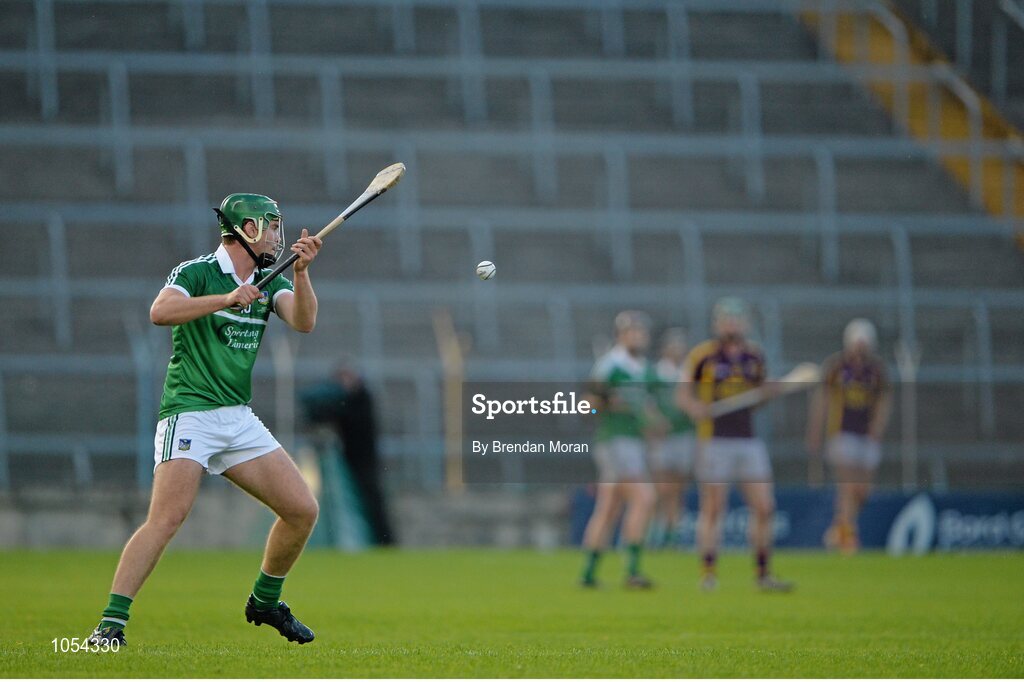 12 September 2015; Ronan Lynch, Limerick. Bord Gais Energy GAA Hurling All-Ireland U21 Championship Final, Limerick v Wexford, Semple Stadium, Thurles, Co. Tipperary. Picture credit: Brendan Moran / SPORTSFILE