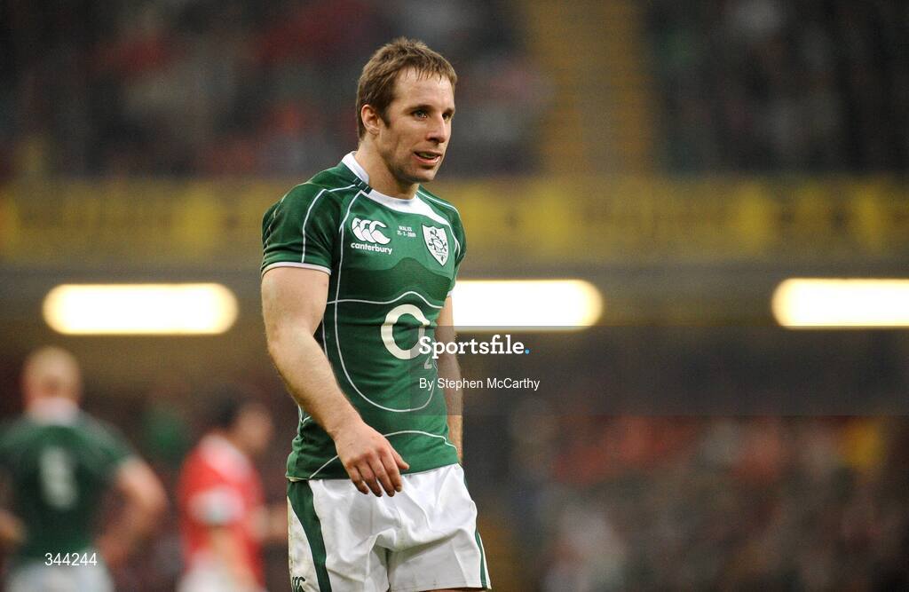 21 March 2009; Tomas O'Leary, Ireland. RBS Six Nations Championship, Wales v Ireland, Millennium Stadium, Cardiff, Wales. Picture credit: Stephen McCarthy / SPORTSFILE