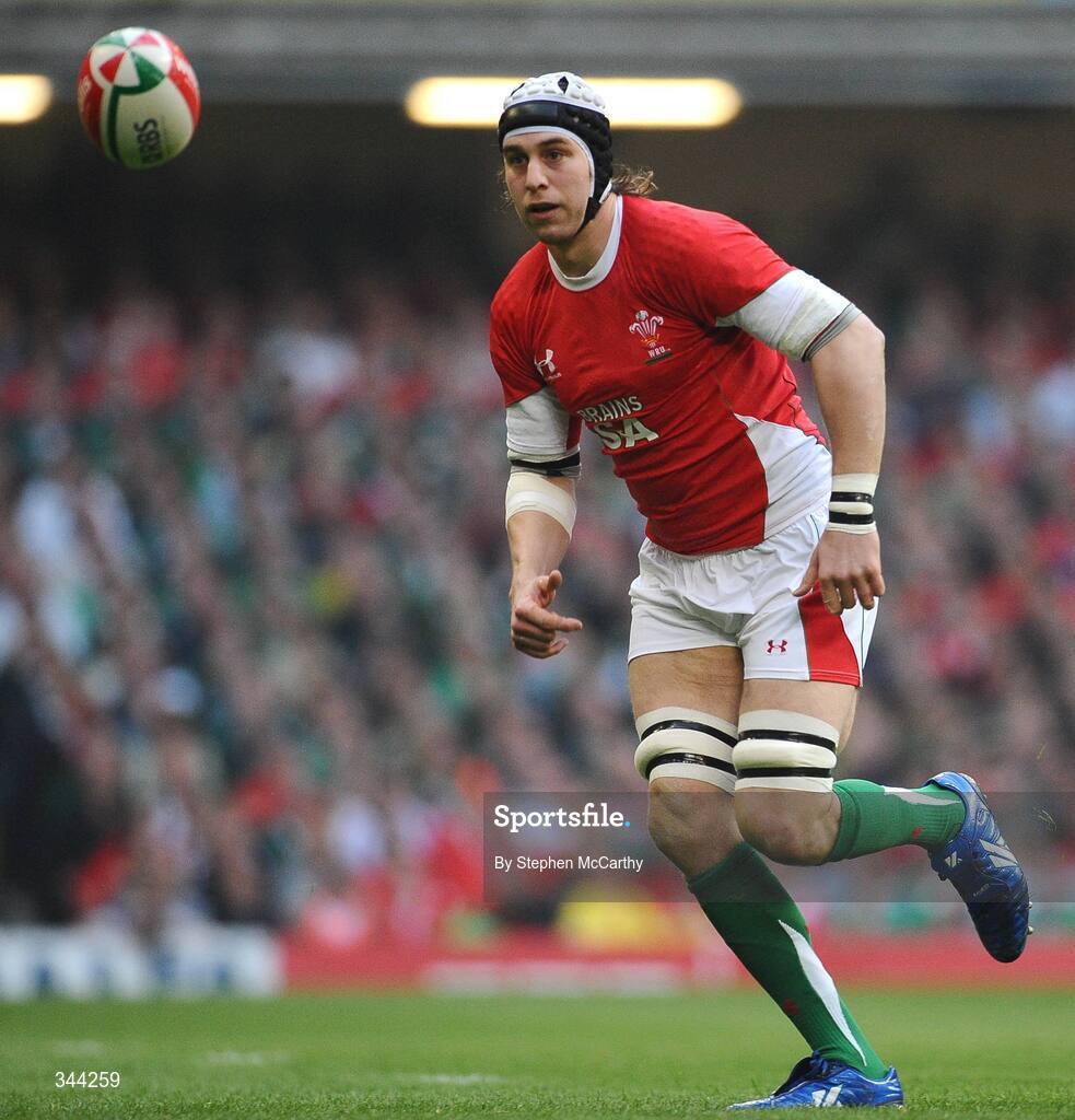 21 March 2009; Ryan Jones, Wales. RBS Six Nations Championship, Wales v Ireland, Millennium Stadium, Cardiff, Wales. Picture credit: Stephen McCarthy / SPORTSFILE