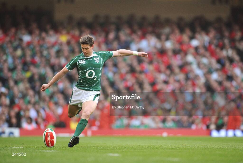 21 March 2009; Ronan O'Gara, Ireland. RBS Six Nations Championship, Wales v Ireland, Millennium Stadium, Cardiff, Wales. Picture credit: Stephen McCarthy / SPORTSFILE