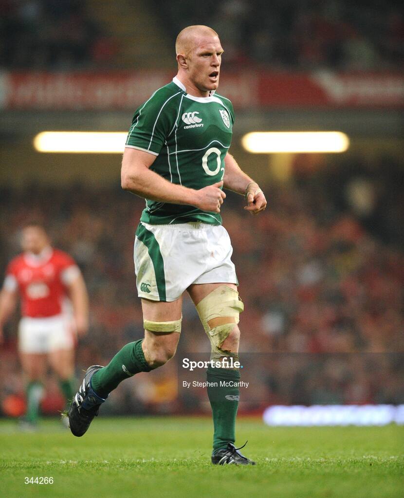 21 March 2009; Paul O'Connell, Ireland. RBS Six Nations Championship, Wales v Ireland, Millennium Stadium, Cardiff, Wales. Picture credit: Stephen McCarthy / SPORTSFILE