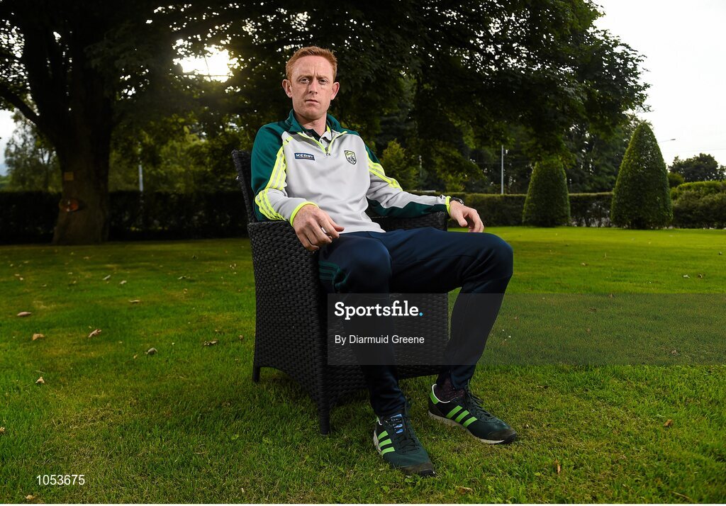 14 September 2015; Kerry's Colm Cooper during a press evening ahead of their GAA Football All-Ireland Senior Championship Final with Dublin. Kerry Senior Football Team Press Conference, Brehon Hotel, Killarney, Co. Kerry. Picture credit: Diarmuid Greene / SPORTSFILE