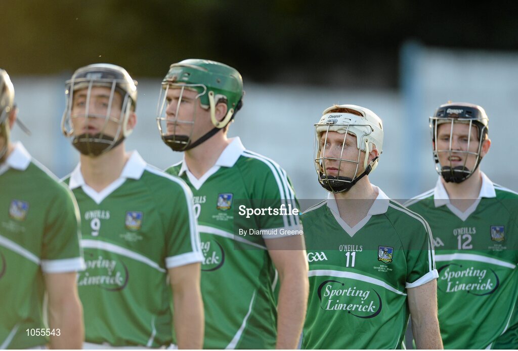 12 September 2015; Cian Lynch, Limerick, amongst team-mates during the pre-match parade. Bord Gais Energy GAA Hurling All-Ireland U21 Championship Final, Limerick v Wexford, Semple Stadium, Thurles, Co. Tipperary. Picture credit: Diarmuid Greene / SPORTSFILE