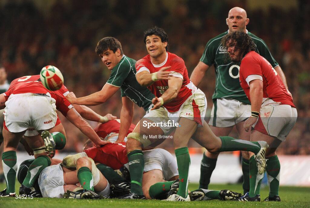 21 March 2009; Mike Phillips, Wales. RBS Six Nations Championship, Wales v Ireland, Millennium Stadium, Cardiff, Wales. Picture credit: Matt Browne / SPORTSFILE