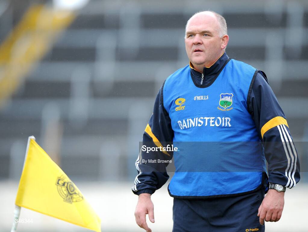 29 March 2009; Tipperary manager John Evans. Allianz GAA NFL Division 3, Round 6, Tipperary v Louth, Semple Stadium, Thurles, Co. Tipperary. Picture credit: Matt Browne / SPORTSFILE