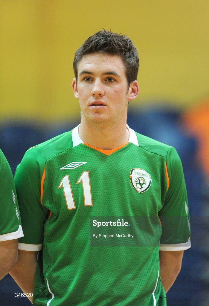 22 February 2009; Anthony Kane, Republic of Ireland. UEFA Futsal Championship 2010 Qualifying Tournament, Republic of Ireland v Kazakhstan. National Basketball Arena, Tallaght. Picture credit: Stephen McCarthy / SPORTSFILE