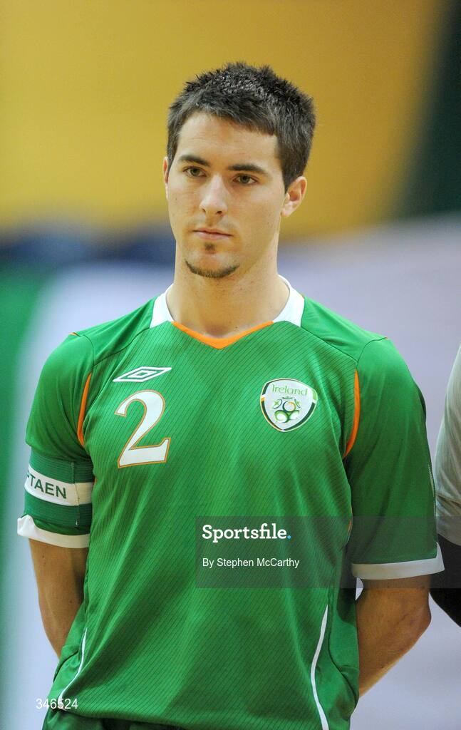 22 February 2009; Mark Langtry, Republic of Ireland. UEFA Futsal Championship 2010 Qualifying Tournament, Republic of Ireland v Kazakhstan. National Basketball Arena, Tallaght. Picture credit: Stephen McCarthy / SPORTSFILE