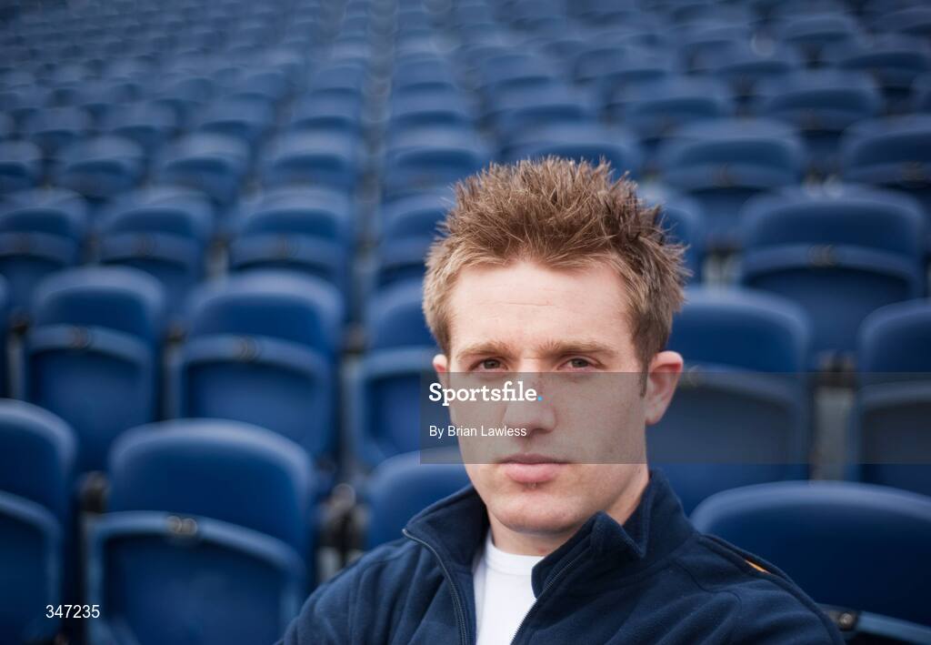 25 March 2009; Ireland and Leinster star Luke Fitzgerald. RDS, Dublin. Picture credit: Brian Lawless / SPORTSFILE