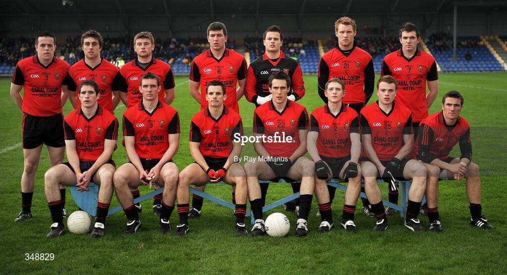 25 April 2009; The Down team. Allianz GAA National Football League, Division 3 Final, Down v Tipperary, Pearse Park, Longford. Picture credit: Ray McManus / SPORTSFILE
