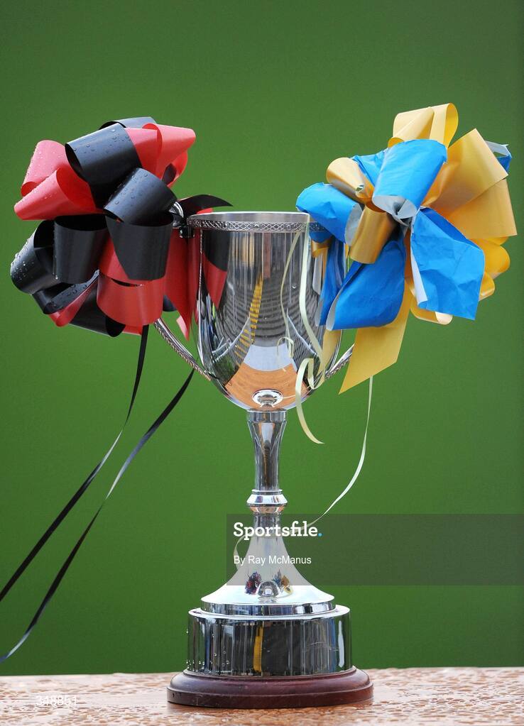 25 April 2009; The Division 3 trophy. Allianz GAA National Football League, Division 3 Final, Down v Tipperary, Pearse Park, Longford. Picture credit: Ray McManus / SPORTSFILE