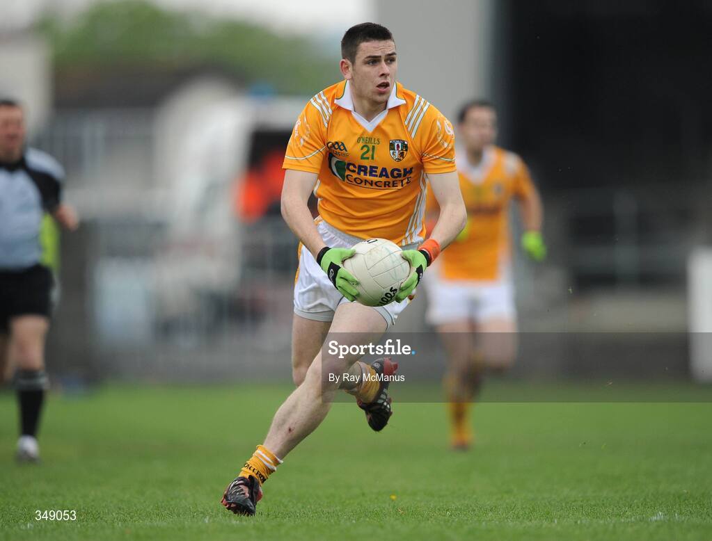 25 April 2009; Sean Burke, Antrim. Allianz GAA National Football League, Division 4 Final, Antrim v Sligo, Pearse Park, Longford. Picture credit: Ray McManus / SPORTSFILE