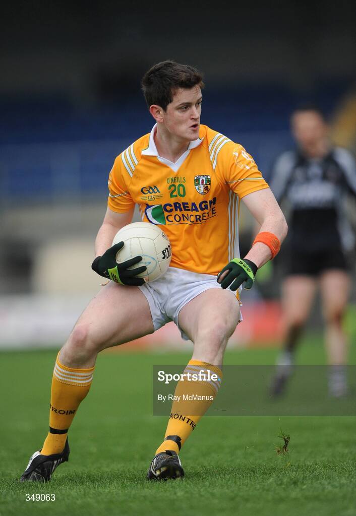 25 April 2009; Benny Hasson, Antrim. Allianz GAA National Football League, Division 4 Final, Antrim v Sligo, Pearse Park, Longford. Picture credit: Ray McManus / SPORTSFILE