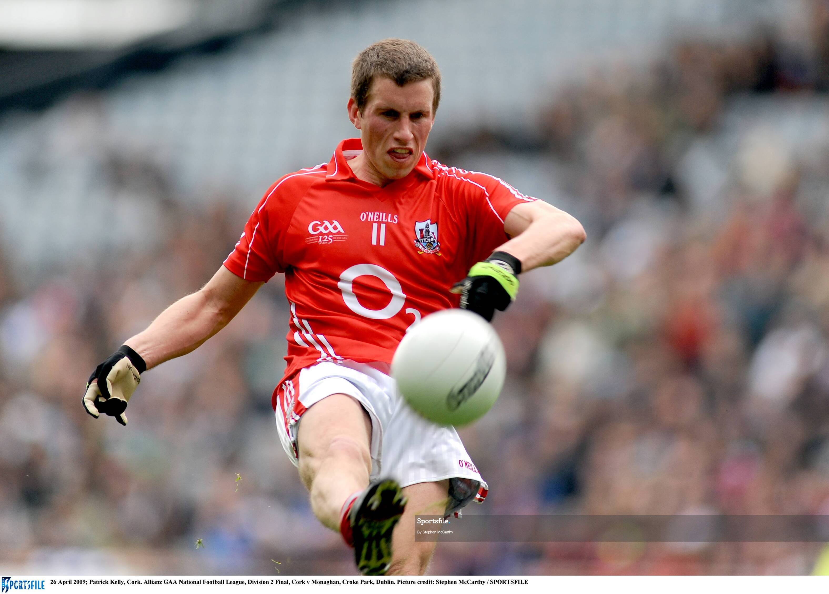 26 April 2009; Patrick Kelly, Cork. Allianz GAA National Football League, Division 2 Final, Cork v Monaghan, Croke Park, Dublin. Picture credit: Stephen McCarthy / SPORTSFILE