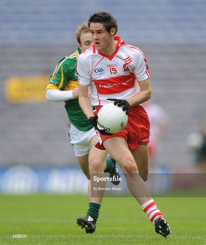 26 April 2009; Chrissy McKaigue, Derry. Allianz GAA National Football League, Division 1 Final, Kerry v Derry, Croke Park, Dublin. Picture credit: Brendan Moran / SPORTSFILE