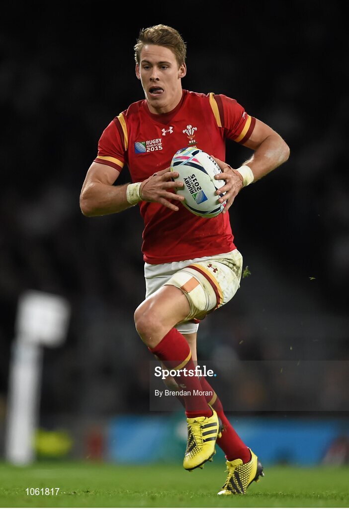 26 September 2015; Liam Williams, Wales. 2015 Rugby World Cup, Pool A, England v Wales, Twickenham Stadium, London, England. Picture credit: Brendan Moran / SPORTSFILE