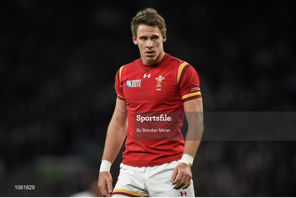 26 September 2015; Liam Williams, Wales. 2015 Rugby World Cup, Pool A, England v Wales, Twickenham Stadium, London, England. Picture credit: Brendan Moran / SPORTSFILE
