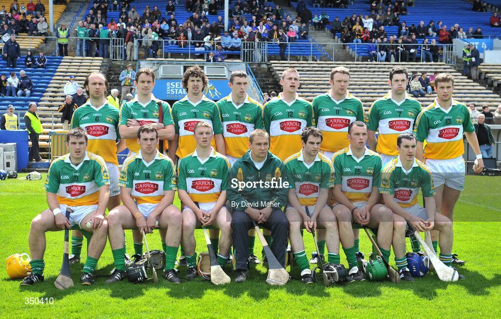 3 May 2009; The Offaly team. Allianz GAA NHL Division 2 Final, Wexford v Offaly, Semple Stadium, Thurles, Co. Tipperary. Picture credit: David Maher / SPORTSFILE