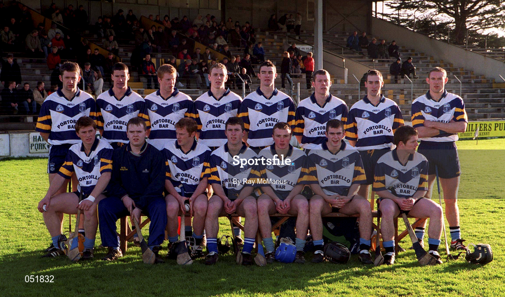 26 November 2000; UCD team photo ahead of the AIB Leinster Senior Hurling Championship Final between Graigue Ballycallan and University College Dublin at Nowlan Park in Kilkenny. Photo by Ray McManus/Sportsfile
