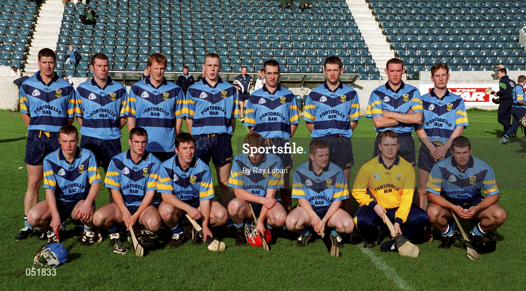 8 October 2000; UCD team photo ahead of the Dublin Senior Hurling A Championship Final match between University College Dublin and St Vincents at Parnell Park in Dublin. Photo by Ray Lohan/Sportsfile
