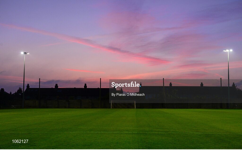 30 September 2015; A general view of Frank Cooke Park. FAI Umbro Women’s Intermediate Cup Final, St Catherine’s LFC v Shelbourne U18 LFC. Frank Cooke Park, Glasnevin, Dublin. Picture credit: Piaras Ó Mídheach / SPORTSFILE