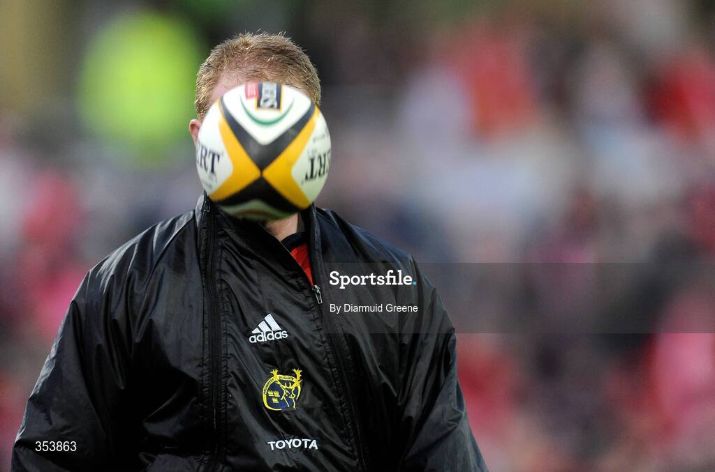 15 May 2009; Anthony Horgan, Munster. Magners League, Munster v Neath Swansea Ospreys, Thomond Park, Limerick.  Picture credit: Diarmuid Greene / SPORTSFILE