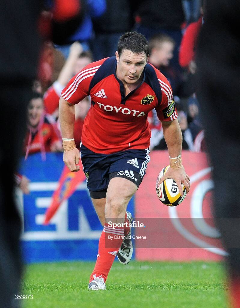 15 May 2009; David Wallace, Munster, scores his second try of the game. Magners League, Munster v Neath Swansea Ospreys, Thomond Park, Limerick.  Picture credit: Diarmuid Greene / SPORTSFILE