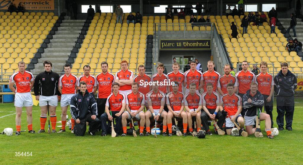 17 May 2009; The Armagh squad. Ulster Senior Hurling Championship, Second Round, Donegal v Armagh, Letterkenny, Co. Donegal. Picture credit: Oliver McVeigh / SPORTSFILE