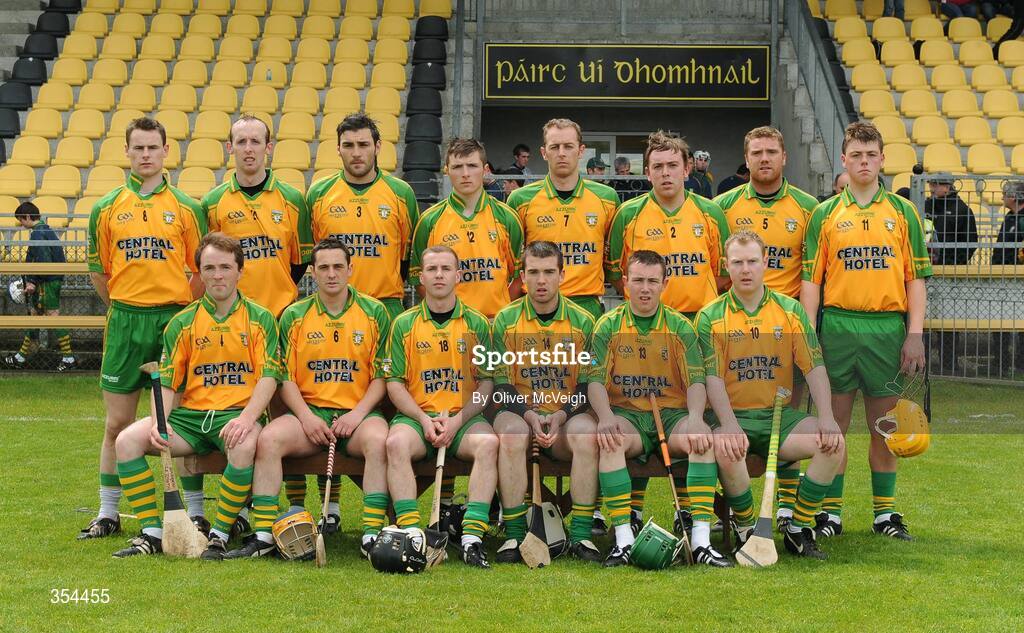 17 May 2009; The Donegal team. Ulster Senior Hurling Championship, Second Round, Donegal v Armagh, Letterkenny, Co. Donegal. Picture credit: Oliver McVeigh / SPORTSFILE