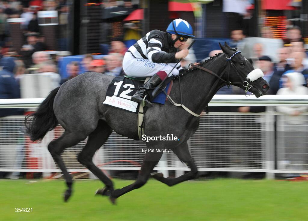 23 May 2009; Wrong Answer, with Christopher Hayes up, wins the T P Waters European Breeders Fund Marble Hill Stakes. Boylesports.com Irish Guineas Festival 2009, Curragh Racecourse, Co. Kildare. Picture credit: Pat Murphy / SPORTSFILE