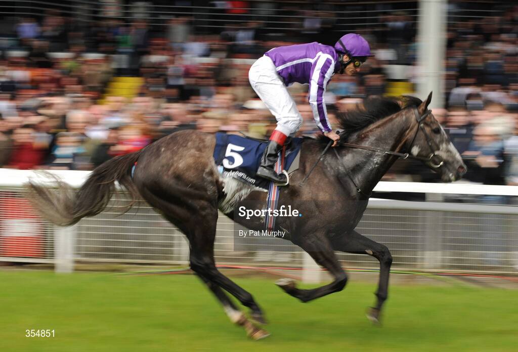 23 May 2009; Mastercraftsman, with Johnny Murtagh up, wins the Boylesports.com Irish 2,000 Guineas. Boylesports.com Irish Guineas Festival 2009, Curragh Racecourse, Co. Kildare. Picture credit: Pat Murphy / SPORTSFILE
