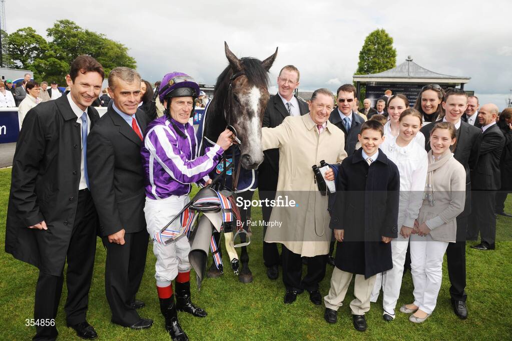 23 May 2009; The winning connections of Mastercraftsman who won the Boylesports.com Irish 2,000 Guineas. Boylesports.com Irish Guineas Festival 2009, Curragh Racecourse, Co. Kildare. Picture credit: Pat Murphy / SPORTSFILE