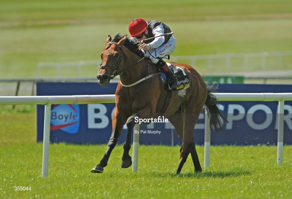 24 May 2009; Casual Conquest, with Pat Smullen up, on their way to winning the Tattersalls Gold Cup. Boylesports.com Irish Guineas Festival 2009, Curragh Racecourse, Co. Kildare. Picture credit: Pat Murphy / SPORTSFILE