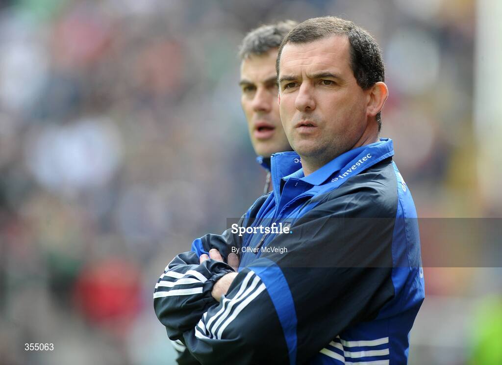 24 May 2009; Monaghan manager Seamus McEnaney watches on during the game. Ulster GAA Football Senior Championship Quarter-Final, Derry v Monaghan, Celtic Park, Derry. Picture credit: Oliver McVeigh / SPORTSFILE