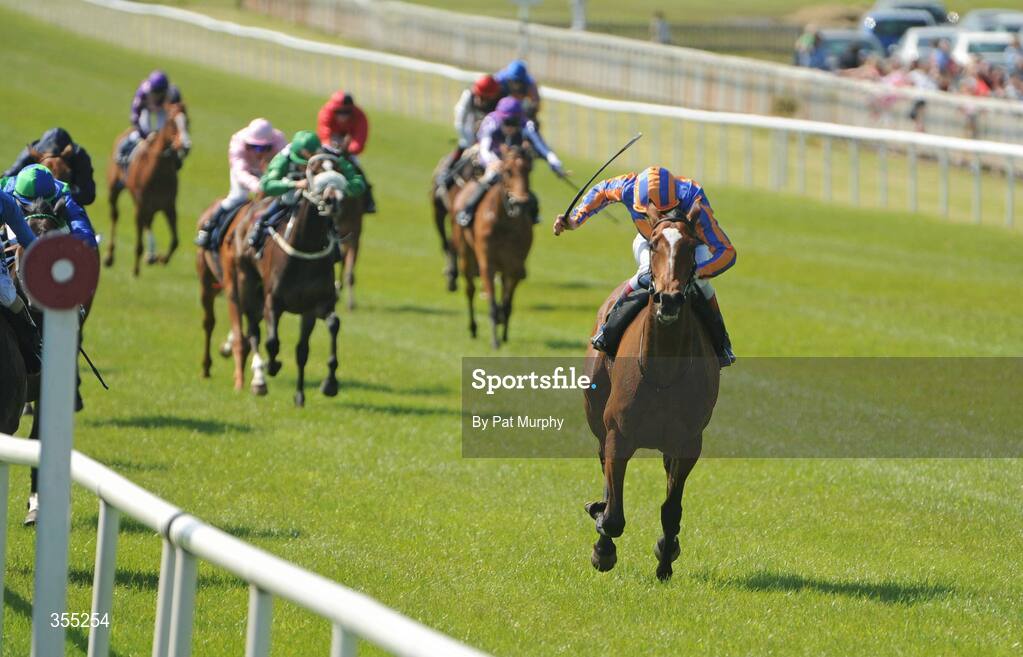 24 May 2009; Again, with Johnny Murtagh up, races clear of the field on their way to winning the Boylesports.com Irish 1,000 Guineas. Boylesports.com Irish Guineas Festival 2009, Curragh Racecourse, Co. Kildare. Picture credit: Pat Murphy / SPORTSFILE