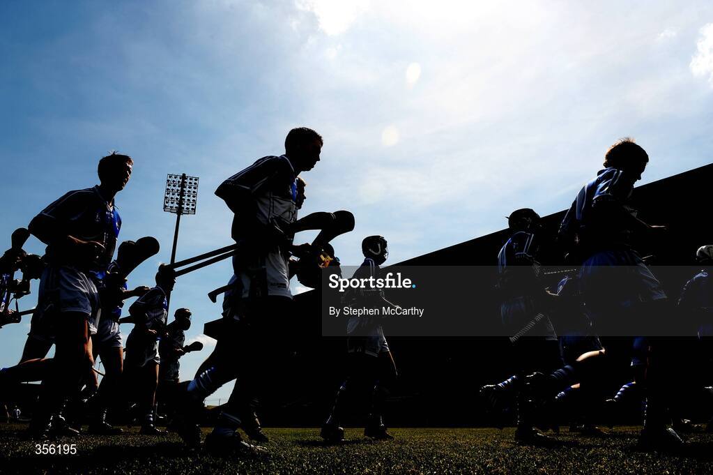31 May 2009; Laois players gather for their team photograph. Leinster GAA Hurling Senior Championship Quarter-Final, Laois v Galway, O'Moore Park, Portlaoise, Co. Laois. Picture credit: Stephen McCarthy / SPORTSFILE