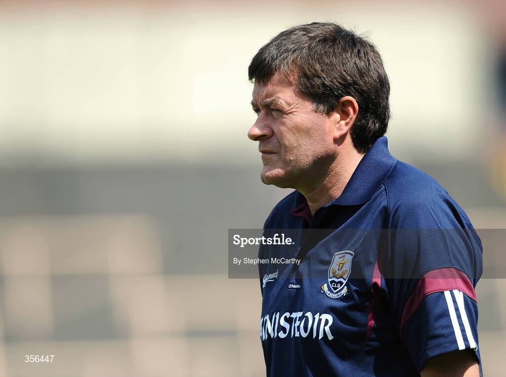 31 May 2009; Galway manager John McIntyre. Leinster GAA Hurling Senior Championship Quarter-Final, Laois v Galway, O'Moore Park, Portlaoise, Co. Laois. Picture credit: Stephen McCarthy / SPORTSFILE