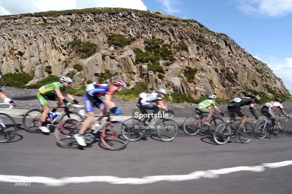 20 May 2009; A general view of cycling. FBD Insurance Ras 2009, Stage 4, Cahirciveen to Killorglin. Picture credit: Stephen McCarthy / SPORTSFILE