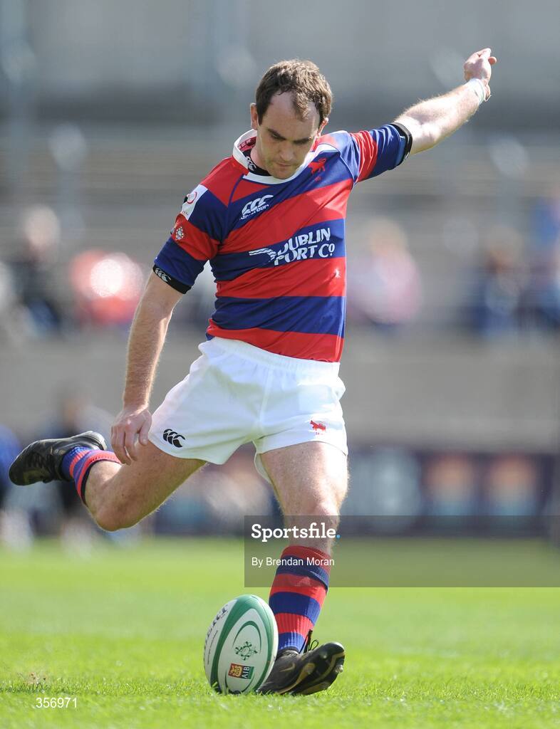 9 May 2009; Daragh O Shea, Clontarf. AIB League Division 1 Final, Shannon v Clontarf, Thomond Park, Limerick. Picture credit: Brendan Moran / SPORTSFILE