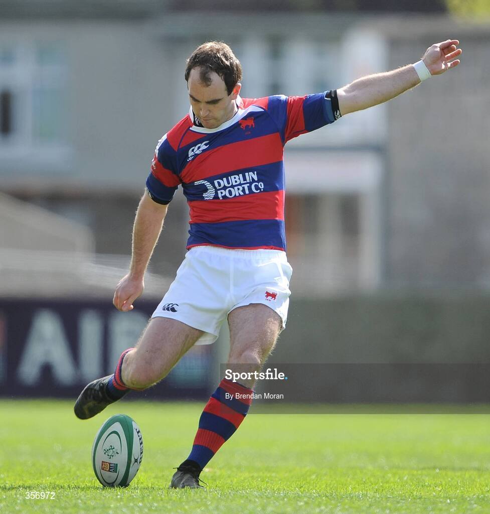 9 May 2009; Daragh O Shea, Clontarf. AIB League Division 1 Final, Shannon v Clontarf, Thomond Park, Limerick. Picture credit: Brendan Moran / SPORTSFILE