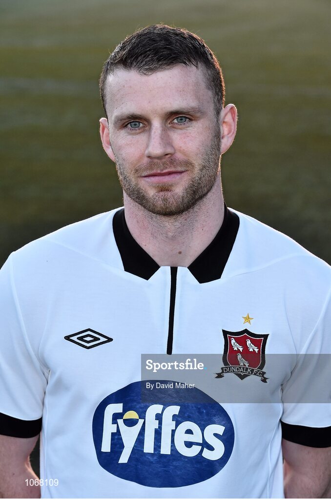 15 February 2015; Ciaran Kilduff, Dundalk. Dundalk Squad and Player Portraits, Oriel Park, Dundalk, Co. Louth. Picture credit: David Maher / SPORTSFILE Picture credit: David Maher / SPORTSFILE