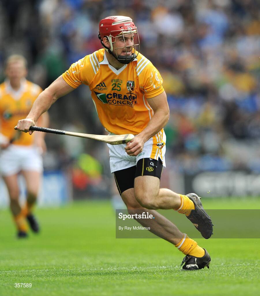 7 June 2009; Brendan Herron, Antrim. Leinster GAA Hurling Senior Championship First Round, Dublin v Antrim, Croke Park, Dublin. Picture credit: Ray McManus / SPORTSFILE