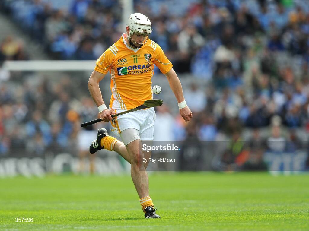 7 June 2009; Neil McManus, Antrim. Leinster GAA Hurling Senior Championship First Round, Dublin v Antrim, Croke Park, Dublin. Picture credit: Ray McManus / SPORTSFILE