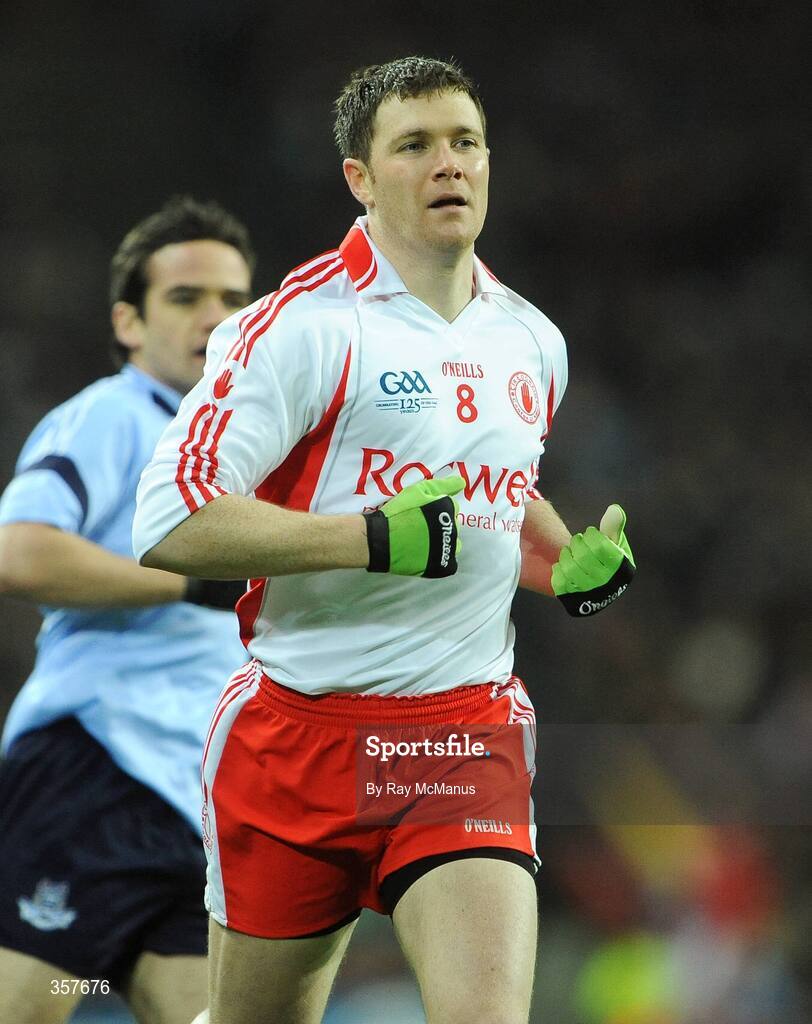 31 January 2009; Enda McGinley, Tyrone. Allianz National Football League, Division 1, Round 1, Dublin v Tyrone, Croke Park, Dublin. Picture credit: Ray McManus / SPORTSFILE