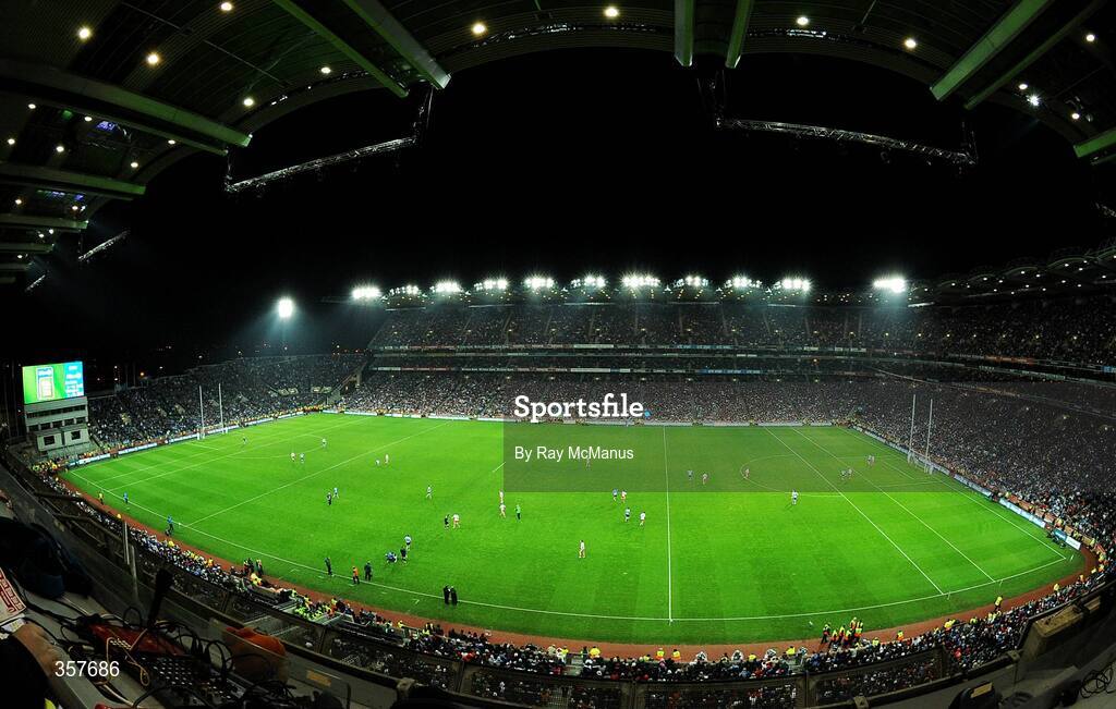 31 January 2009; A general view of Croke Park during the game. Allianz GAA National Football League, Division 1, Round 1, Dublin v Tyrone, Croke Park, Dublin. Picture credit: Ray McManus / SPORTSFILE