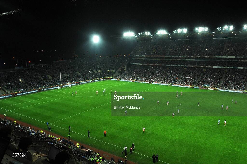 31 January 2009; A general view of Croke Park during the game. Allianz GAA National Football League, Division 1, Round 1, Dublin v Tyrone, Croke Park, Dublin. Picture credit: Ray McManus / SPORTSFILE