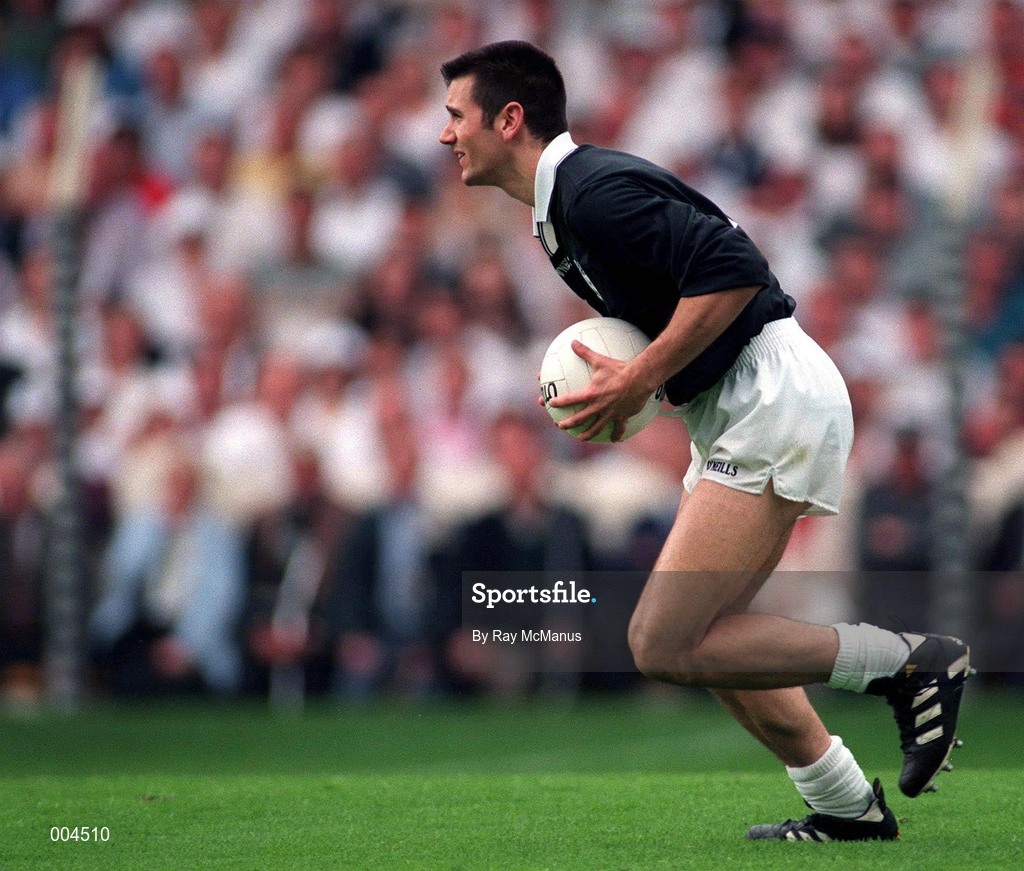 2 August 1998; Christy Byrne of Kildare during the Leinster GAA Football Senior Championship Final match between Kildare and Meath at Croke Park in Dublin. Photo by Ray McManus/Sportsfile