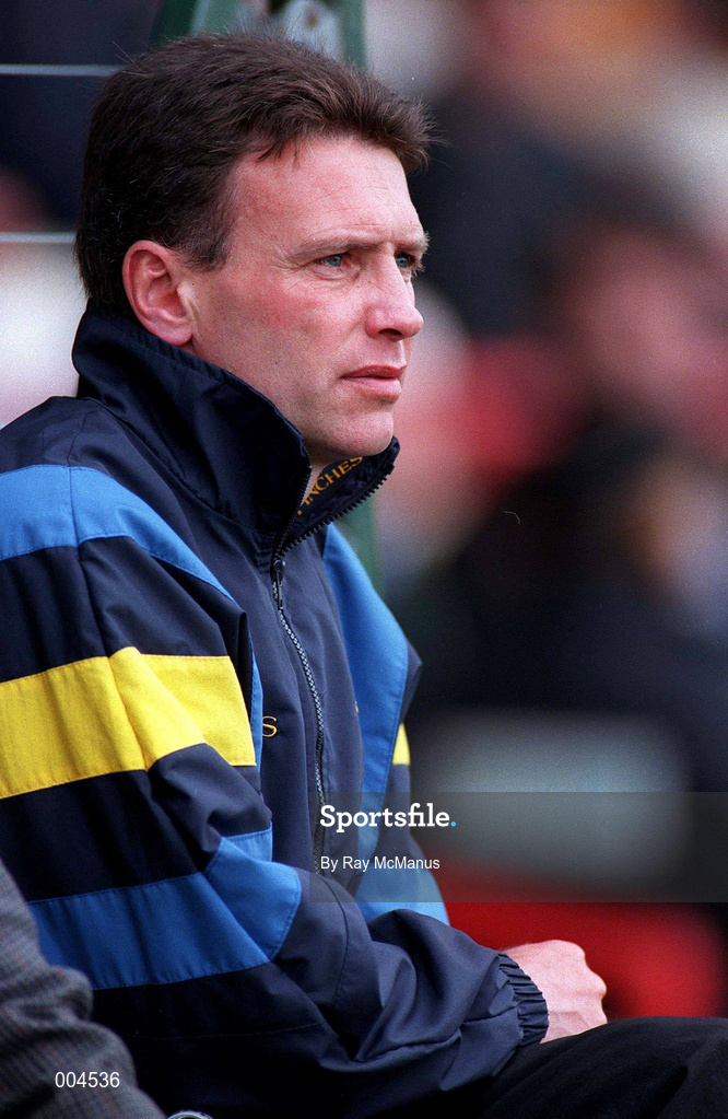 10 May 1998; Tipperary manager Colm Browne during the Munster GAA Football Senior Championship First Round match between Limerick and Tipperary at Gaelic Grounds in Limerick. Photo by Ray McManus/Sportsfile