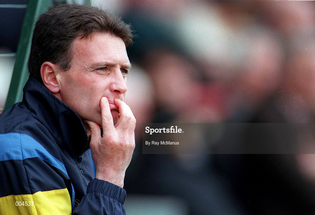 10 May 1998; Tipperary manager Colm Browne during the Munster GAA Football Senior Championship First Round match between Limerick and Tipperary at Gaelic Grounds in Limerick. Photo by Ray McManus/Sportsfile