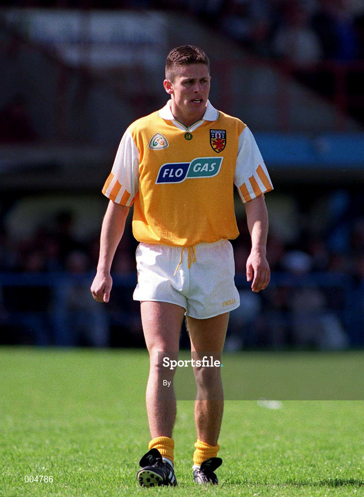11 June 1995. Gearóid Adams, Anrtim Football. Ulster Football Championship, Antrim v Cavan, Casement Park, Belfast. Picture Credit: SPORTSFILE.